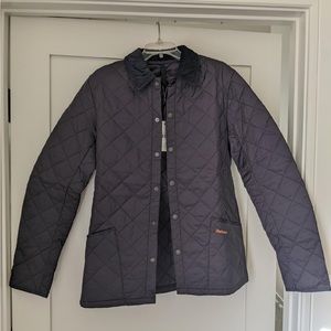 NWT Men’s Barbour Liddesdale Quilted Jacket - Size M, Navy
